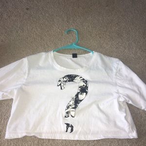 Xxx crop shirt